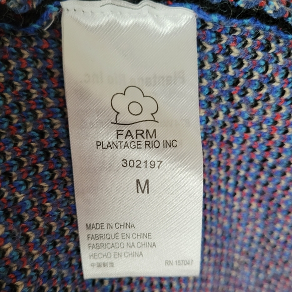 FARM Rio Multicolor Geometric Cardigan - Picture 9 of 9